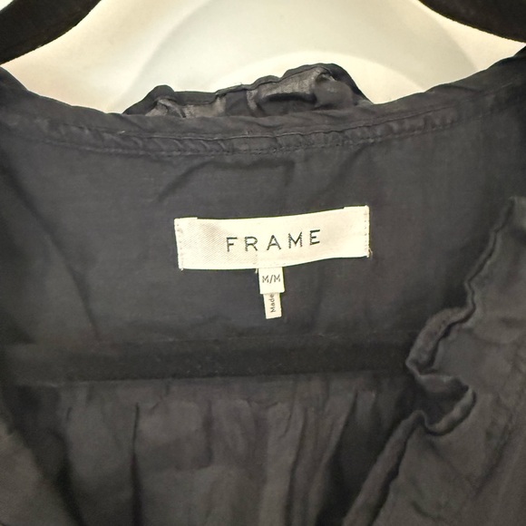 Frame Black Ruffle Dress - Picture 6 of 7